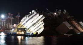 costa concordia foto raddrizzamento